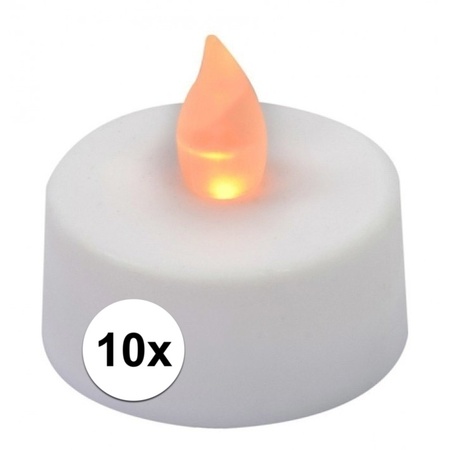 LED tealights 10x pieces