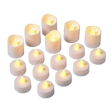 LED tealights 16 pieces