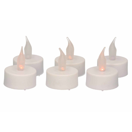 LED tealights 6x pieces