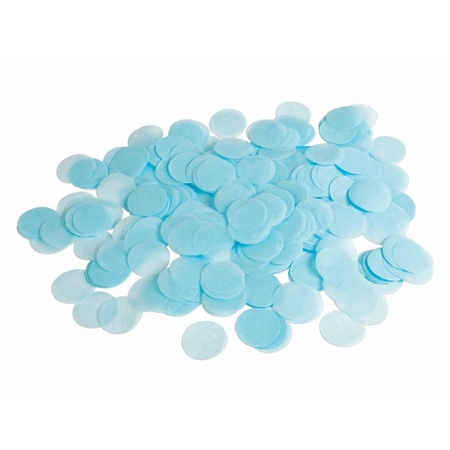 Blue paper confetti 132 grams