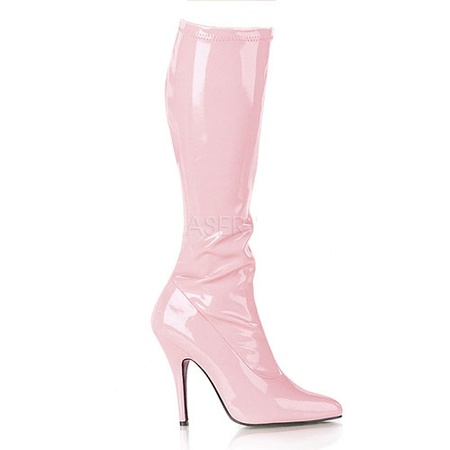 Light pink boots for ladies