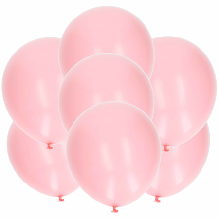 Lichtroze party ballonnen 15x stuks