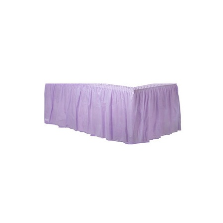Table side cloth purple