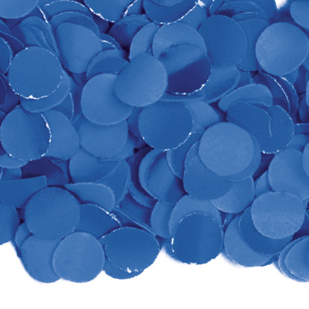 Luxe blauwe confetti 1 kilo