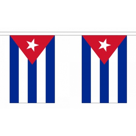Luxe Cuba vlaggenlijn 9 m