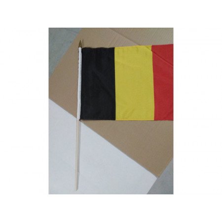 Luxe grote zwaaivlaggen Belgie 30 x 45 cm