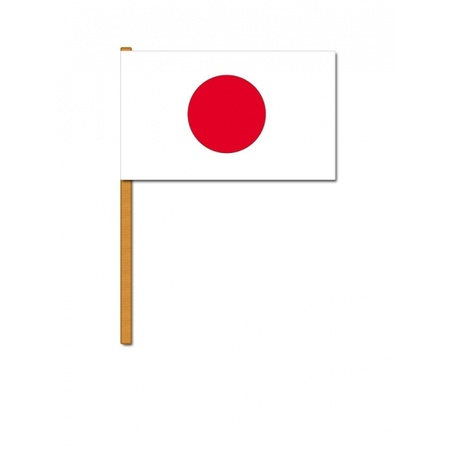 Hand flags Japan 30 x 45 cm