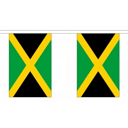 Luxe Jamaica vlaggenlijn 9 m