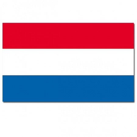 Luxe mega vlag Nederland 200 x 300