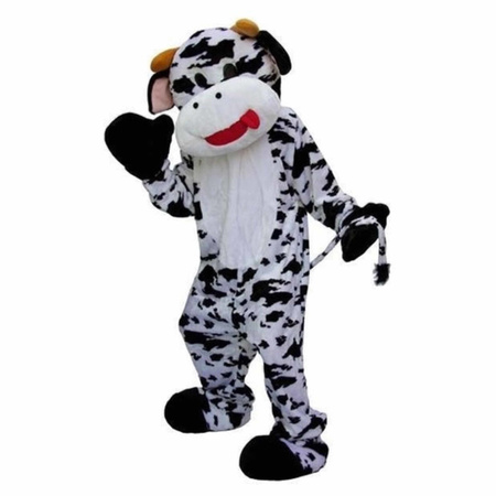 Plush cow costume