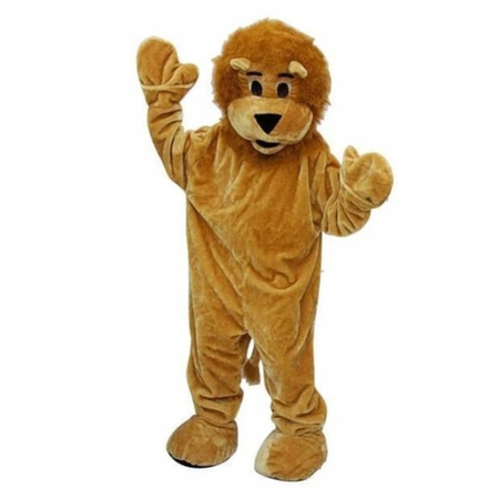 Plush lion costume