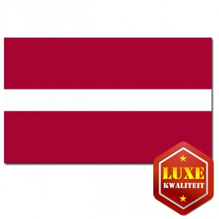 Luxe vlag Letland