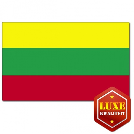 Luxe vlag Litouwen