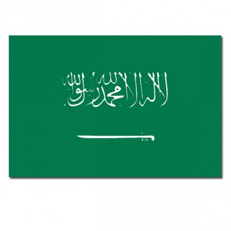 Luxe vlag Saoedi Arabi