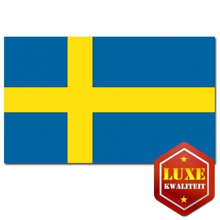 Luxe vlag van Zweden