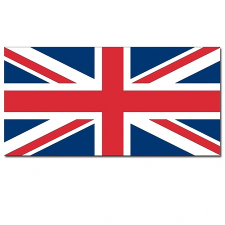 Luxe vlag Verenigd Koninkrijk 100 x 150 cm