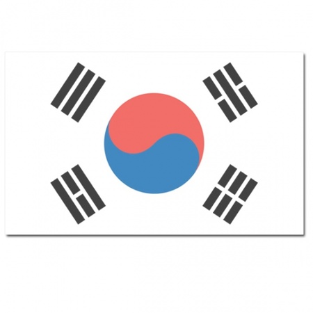 Flag of South korea good quality