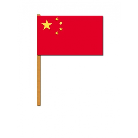 Hand flag China