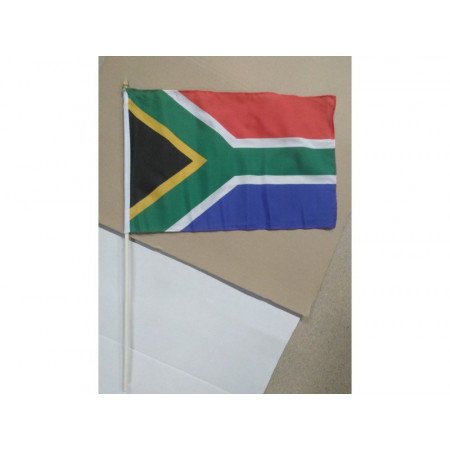 Luxe zwaaivlag Zuid Afrika