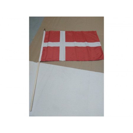 Luxe zwaaivlaggen Denemarken 30 x 45 cm