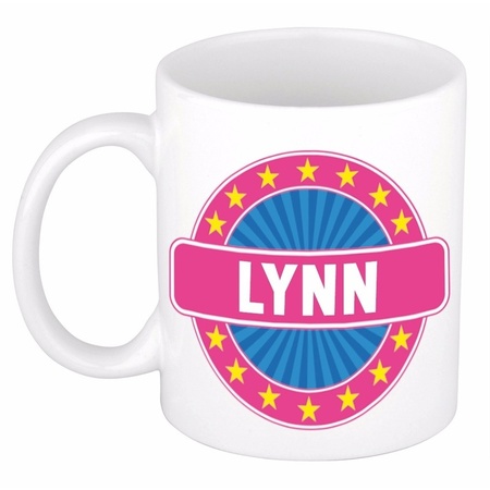 Lynn  naam koffie mok / beker 300 ml