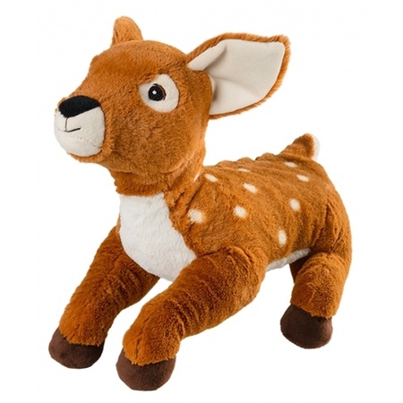 Microwave heatpack brown deer cuddle toy 28x20 cm
