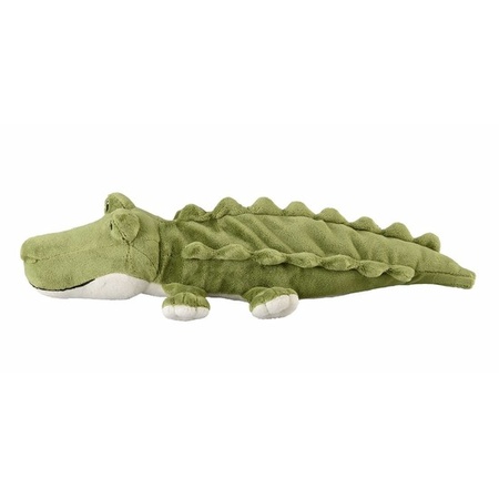 Microwave heatpack green crocodile cuddle toy 35 cm