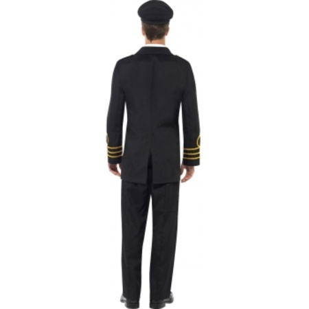 Marine officier kostuum voor heren