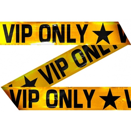 Barrier tape VIP only 15 meter