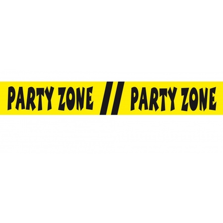 Party zone tape 15 meters