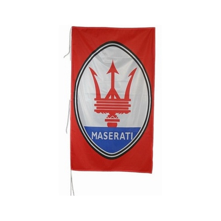 Maserati vlag 150 x 75 cm