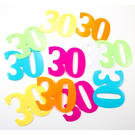 Mega confetti 30 years 24 pieces