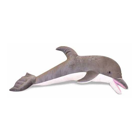 Mega dolfijn knuffel 104 cm