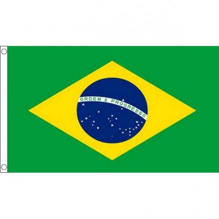 Mega vlag Brazilie 150 x 240 cm