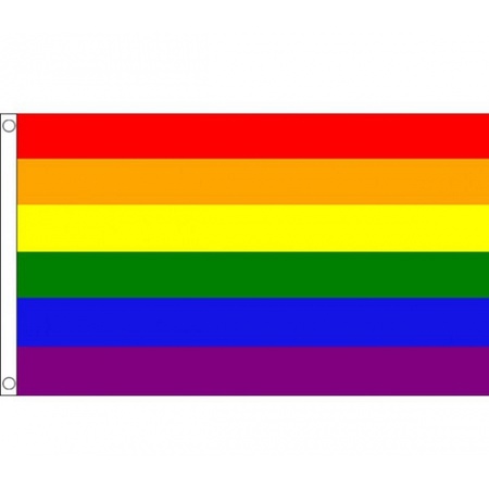 Mega flag Rainbow 150 x 240 cm