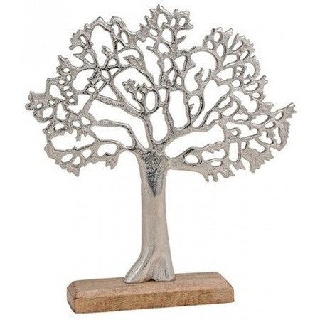 Metal decoration tree on standard 33 cm