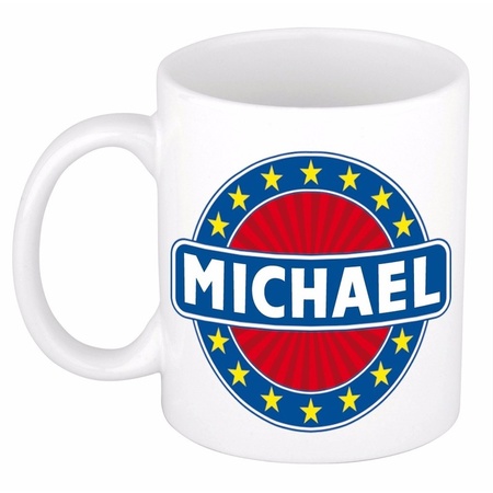 Michael naam koffie mok / beker 300 ml