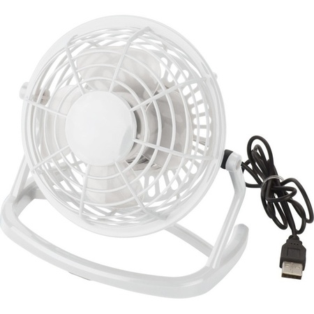 White fan with USB connection