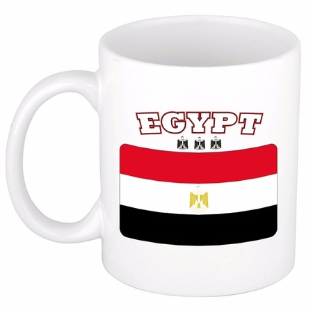 Mok / beker Egyptische vlag 300 ml