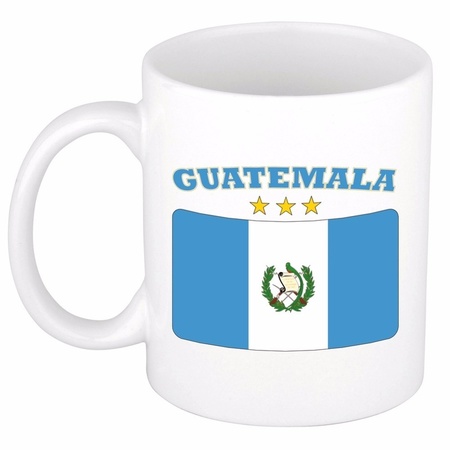 Mok / beker Guatemala vlag 300 ml