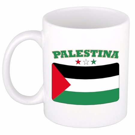 Mok / beker Palestijnse vlag 300 ml