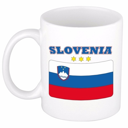 Mok / beker Sloveense vlag 300 ml