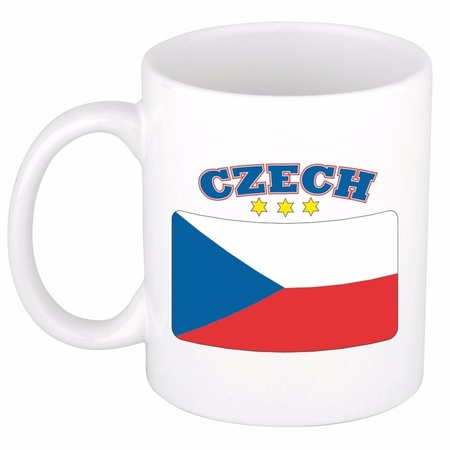 Mok / beker Tsjechische vlag 300 ml