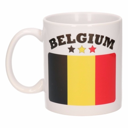 Mok Belgische vlag 300 ML
