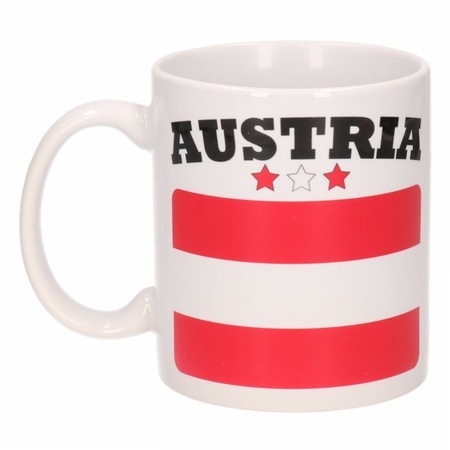 Mok Oostenrijkse vlag