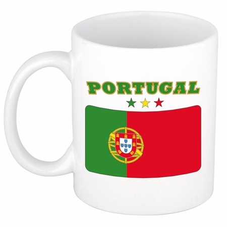 Mok Portugese vlag 300 ml