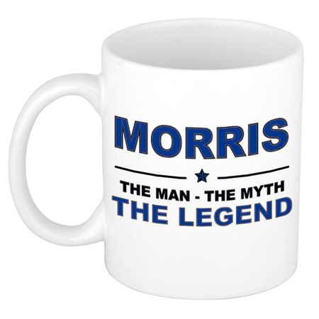 Morris The man, The myth the legend cadeau koffie mok / thee beker 300 ml