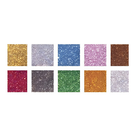 Mozaiek steentjes 300 gram glitter kleuren 