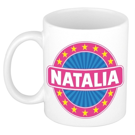 Natalia naam koffie mok / beker 300 ml