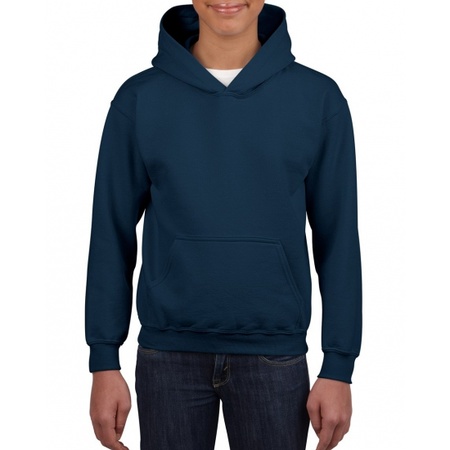 Navy hooded sweater for boys